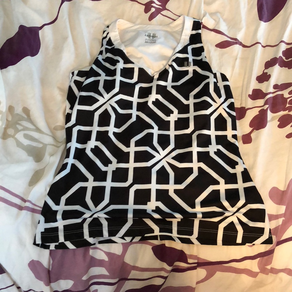 Black and White Tank top by Venus Williams